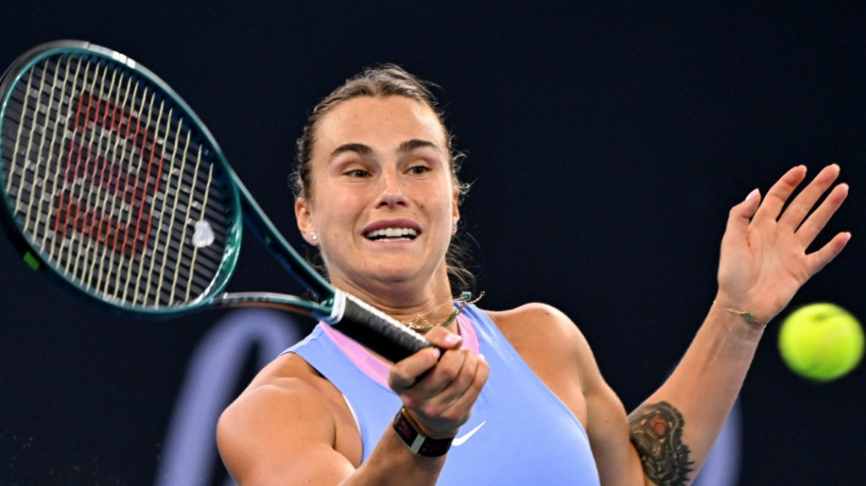 Tennis: Sabalenka triumphiert in Brisbane