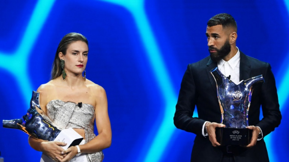 Foot: Karim Benzema sacré joueur UEFA de l'année, à deux mois du Ballon d'Or (officiel)