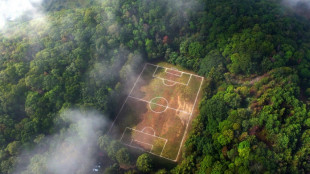 Mexican volcano crater home to 'unique' football pitch