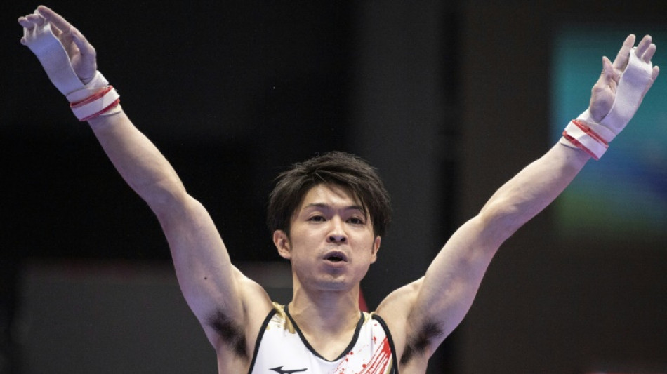 Retiring gymnastics legend Uchimura bows out at exhibition