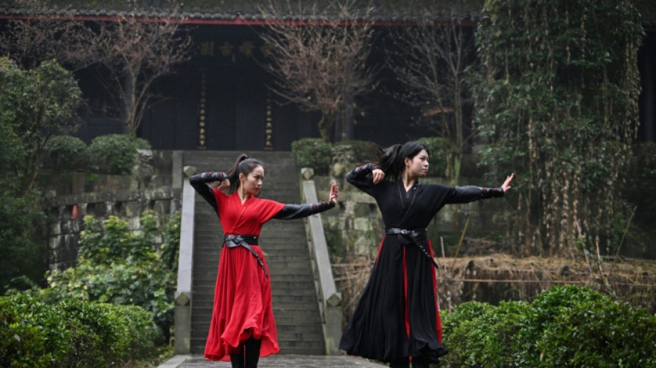 Kung fu girl group puts fresh spin on ancient Chinese art