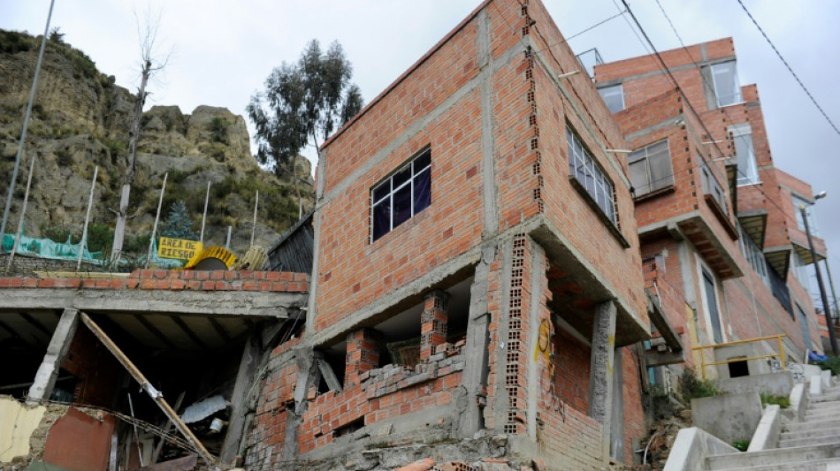 'Afraid to live here': urban Bolivia's death-defying homes