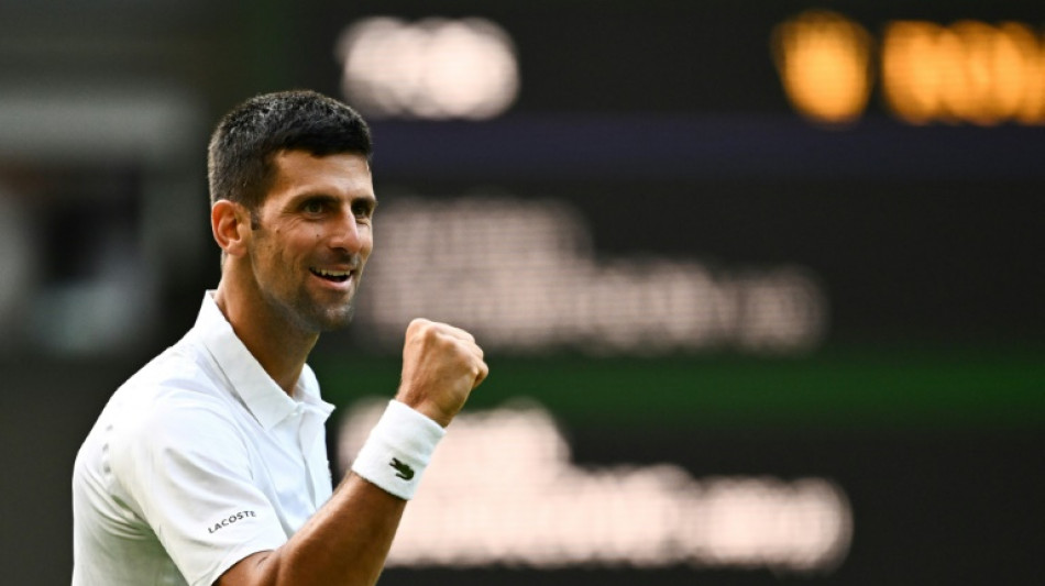 Wimbledon: Djokovic qualifié pour le troisième tour