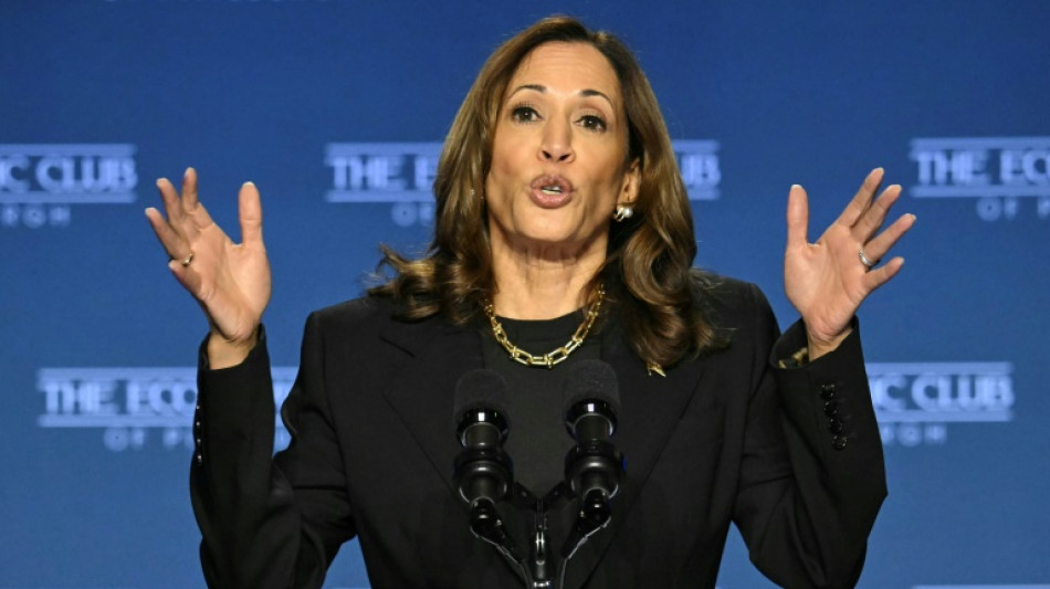 Harris attacks 'biggest loser' Trump on US economy