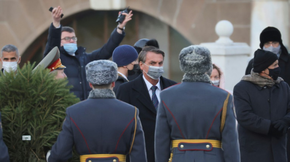 Bolsonaro llega a Moscú para entrevistarse con Putin