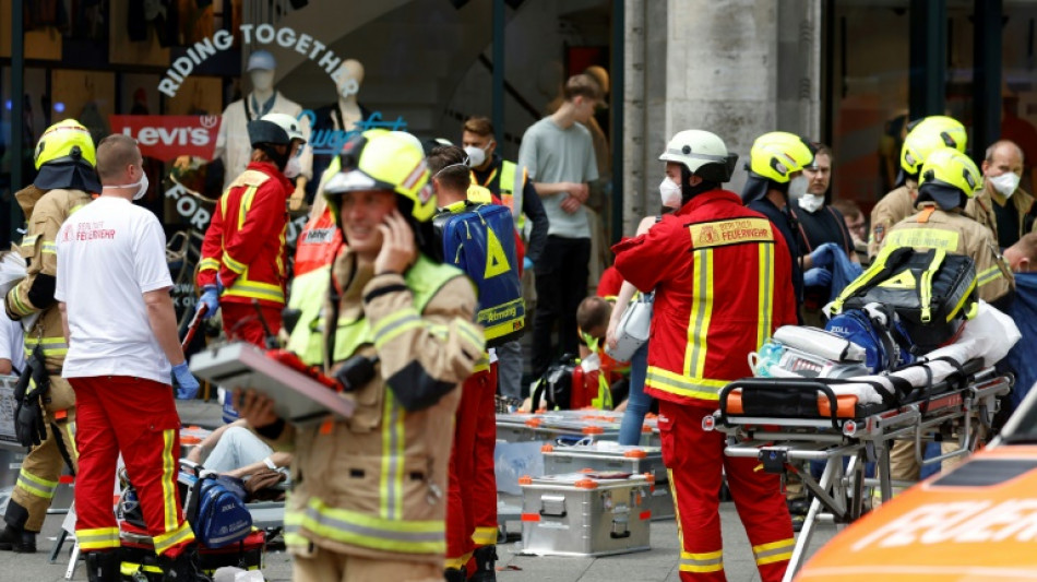 Car ploughs into school trip teenagers killing teacher in Berlin 