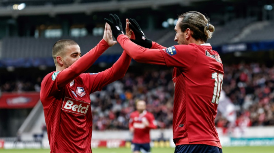 Coupe de France: carton plein de Lille, Bordeaux se fait peur