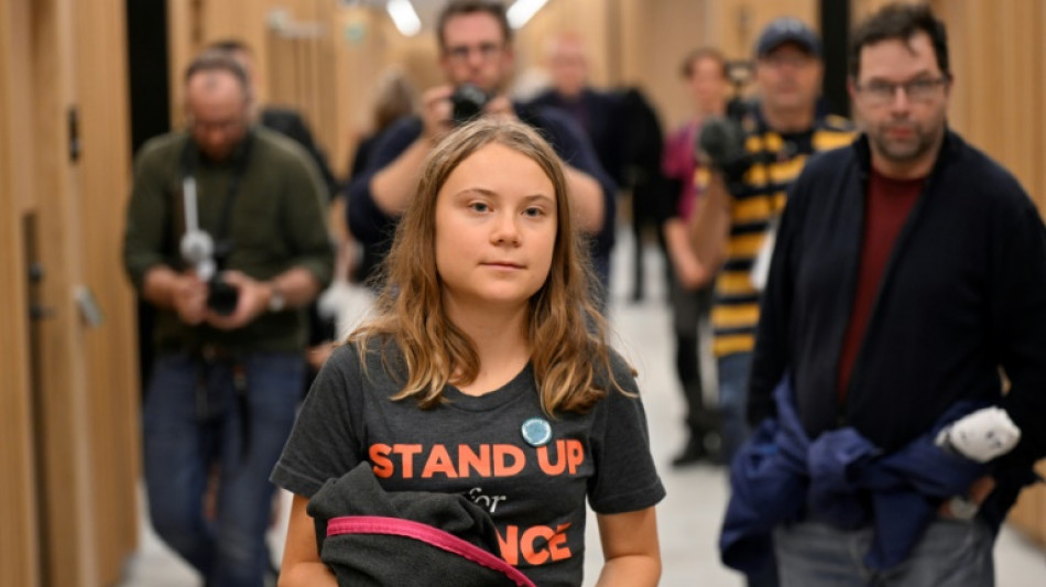 Greta Thunberg fined again for Sweden port protest