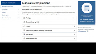 Precompilata al via, da lunedì pomeriggio l'invio