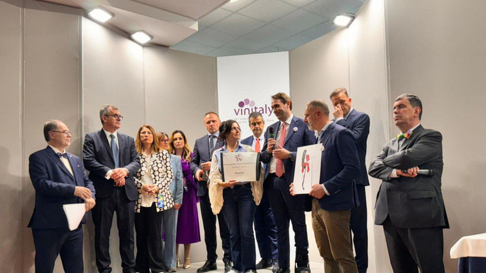 Vinitaly, premio Angelo Betti alla memoria di Marisa Leo