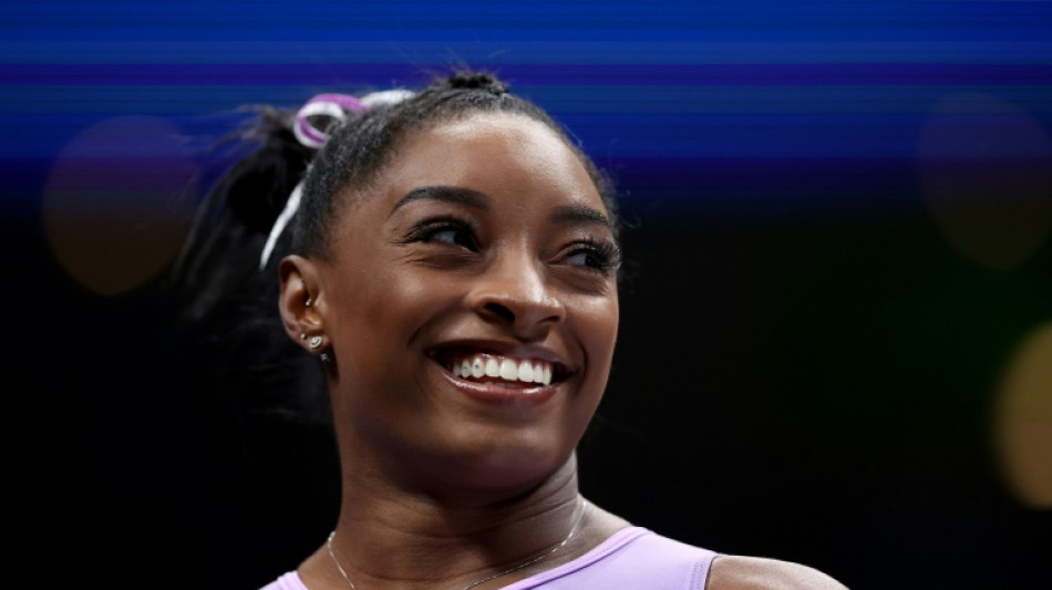 Gymnastique: Simone Biles en tête des championnats américain à un mois des Mondiaux