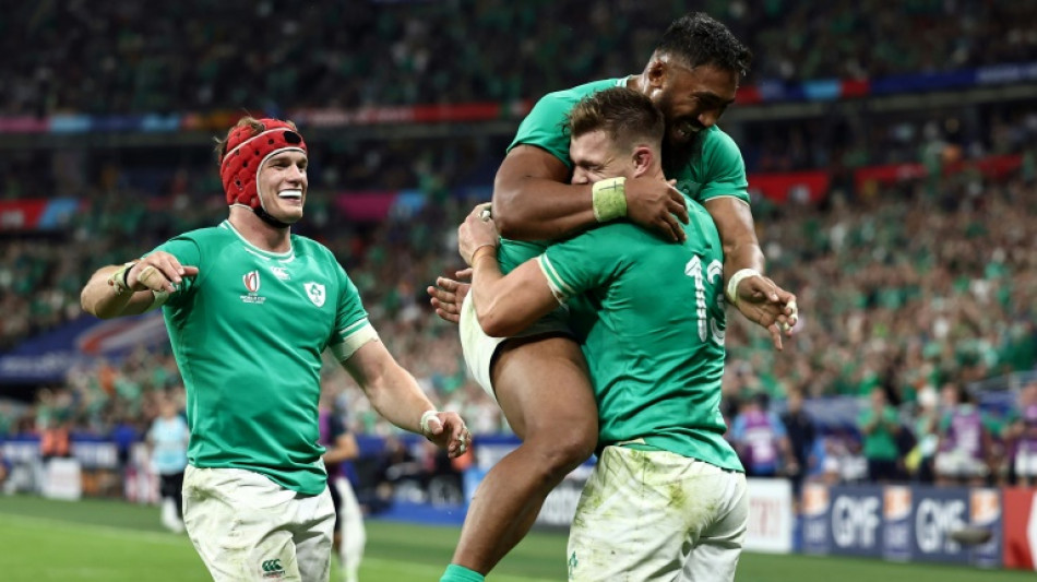 Mondial-2023: l'Irlande au sommet de son art avant les All Blacks