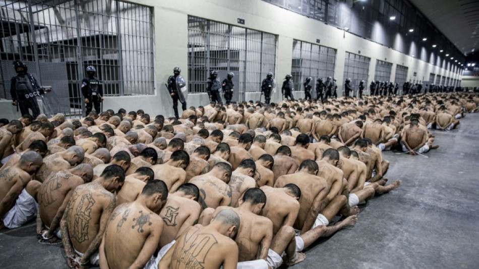 Second group of prisoners transferred to El Salvador mega-jail