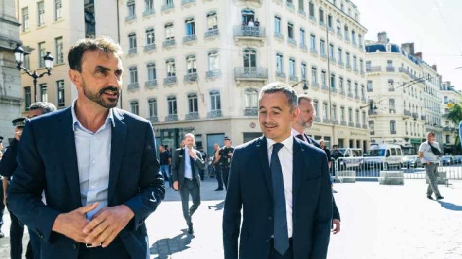 À Lyon, tension toujours palpable entre Gérald Darmanin et le maire écologiste