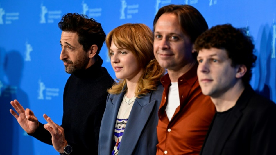 Eisenberg, Brody bring men in crisis to Berlin film fest