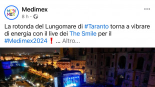 The Smile infiammano il pubblico del Medimex a Taranto