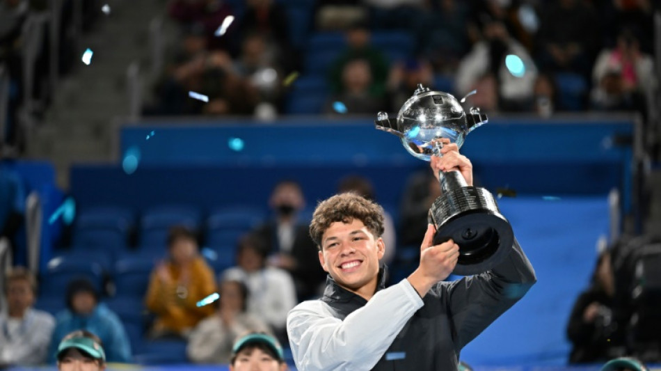 ATP - Tokyo: premier titre pour l'Américain Ben Shelton