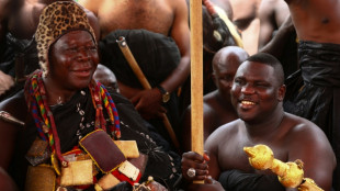 Historic gold regalia returned to Ghana's king