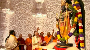 Modi opens flashpoint temple symbolising 'new era' for India