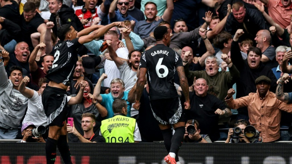 Gabriel strikes as Arsenal hit wasteful Spurs with sucker punch