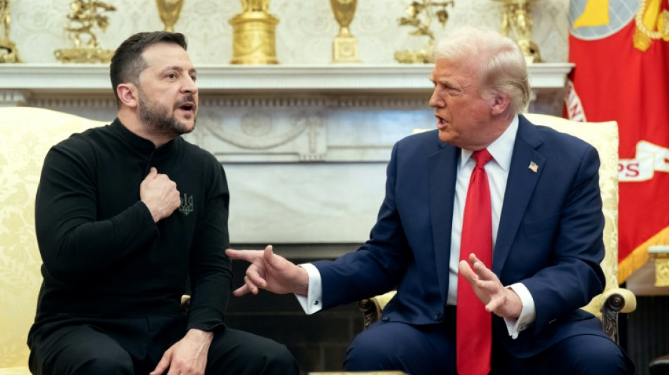 Trump says will 'not put up with' Zelensky war stance