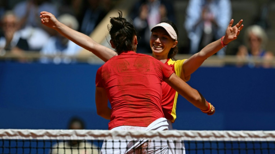 Las españolas Bucsa y Sorribes ganan el bronce en dobles femenino de París-2024