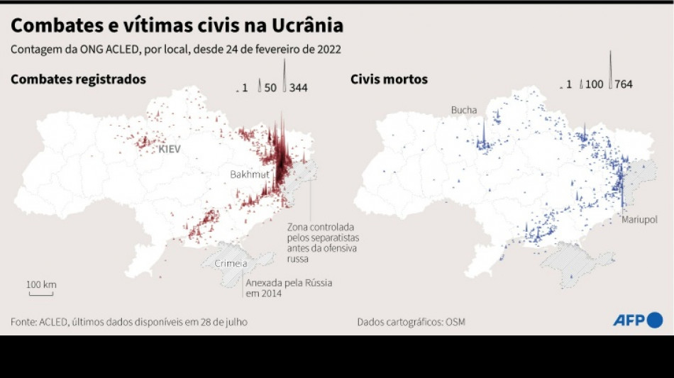 Ucrânia afirma que derrubou 15 drones russos lançados contra Kiev