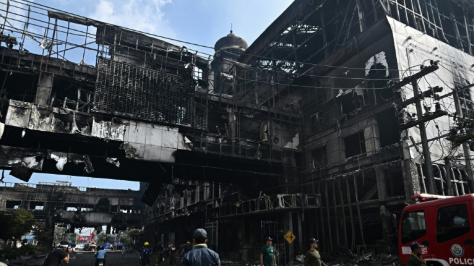 Rescuers scour gutted Cambodian casino after devastating fire