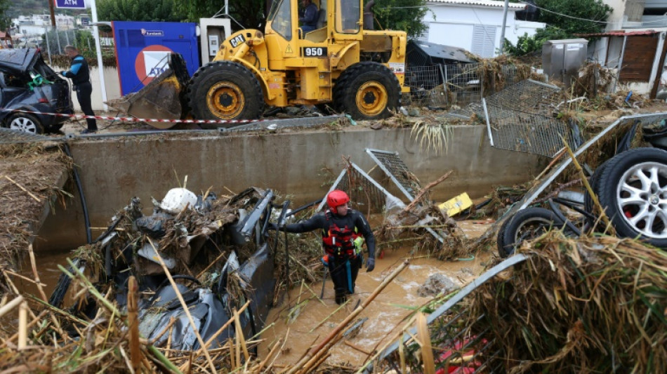 Al menos dos muertos por las inundaciones en la isla griega de Creta