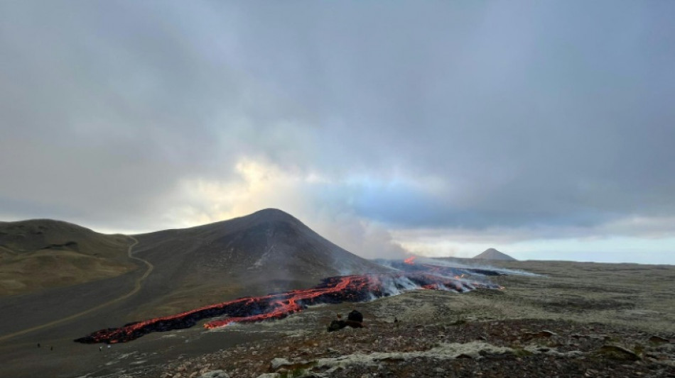 Volcano erupts near Icelandic capital