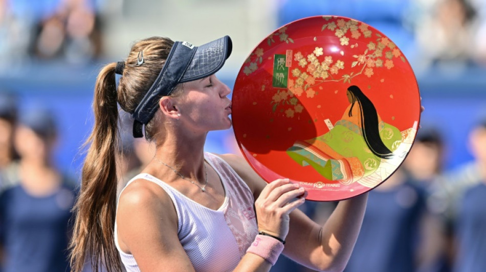 WTA: Kudermetova remporte Tokyo en battant Pegula en finale