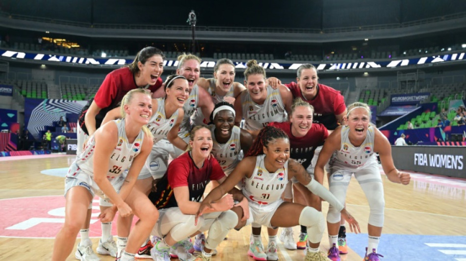 Euro de basket: les Bleues tombent d'un rien en demi-finales contre la Belgique