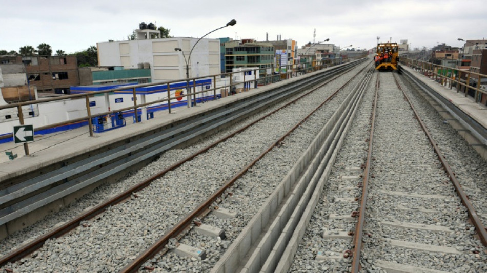 Sleeping man is struck by train in Peru but survives