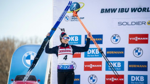 Biathlon: Vittozzi s'impose et fond sur Tandrevold, Jeanmonnot 2e du sprint à Canmore