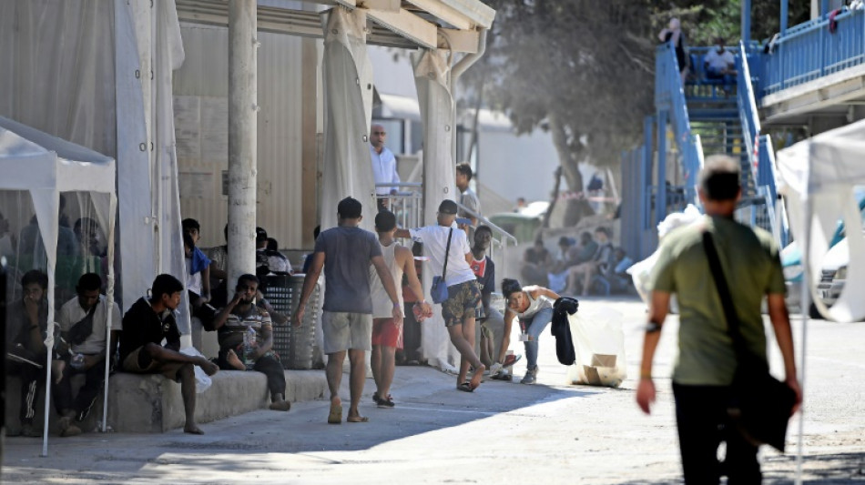 "La même musique": à Lampedusa, l'amertume face au manque de moyens