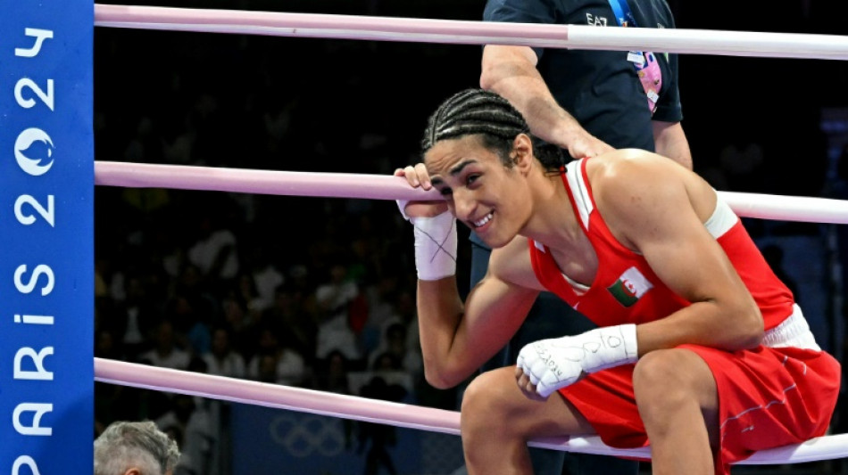 Imane Khelif - boxer in gender row and now Olympic champion