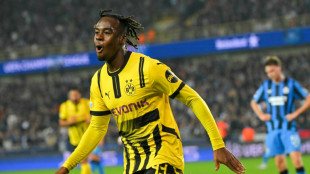 Gittens' late double gives Dortmund Champions League win at Brugge