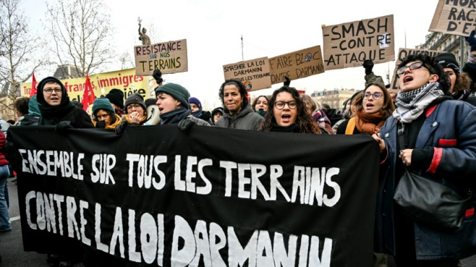 Hunderte protestieren in Frankreich gegen umstrittenes Einwanderungsgesetz