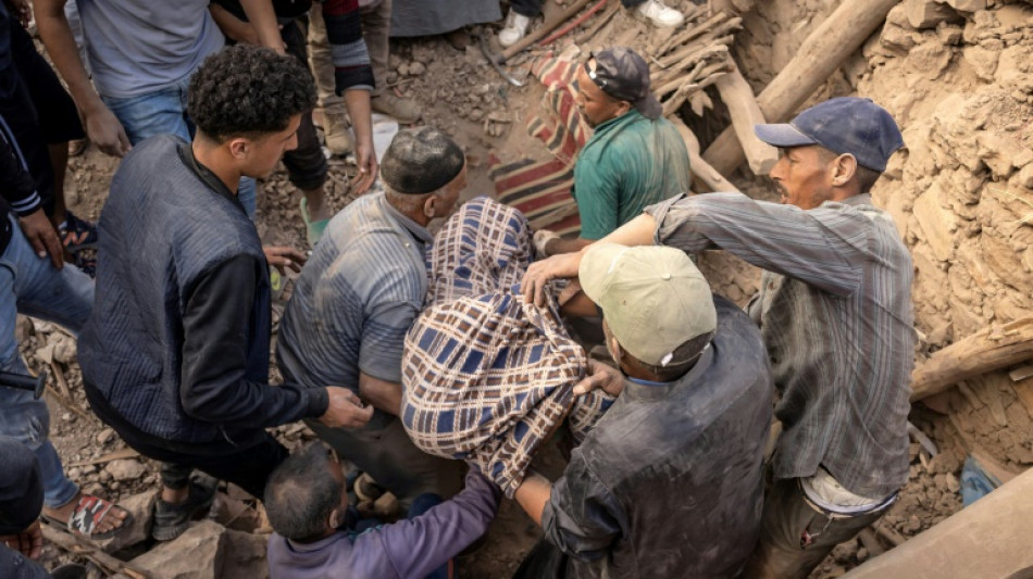 Carrera contra reloj para encontrar supervivientes del sismo de Marruecos