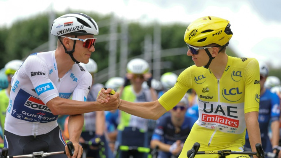 Tour de France: Pogacar et Evenepoel attendus à l'offensive dans les monts du Cantal