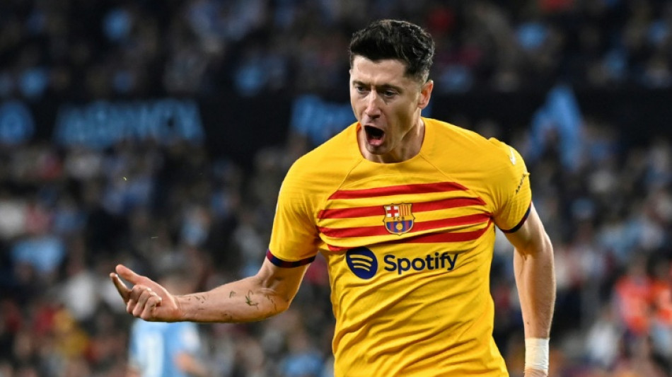 Barça vence Celta com gols de Lewandowski; Atlético goleia Las Palmas