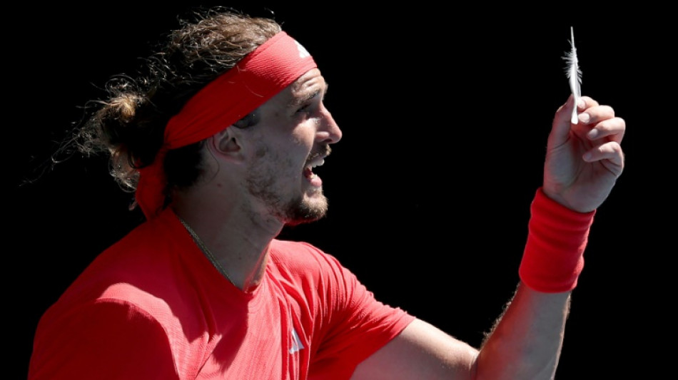 Zverev beats Paul and a feather to reach Melbourne semis