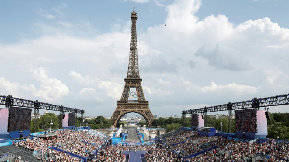 After months of grumbling, Parisians join the Olympics party 