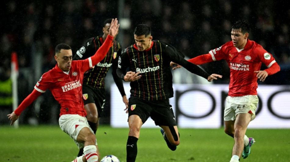 Foot/C1: les huitièmes s'éloignent pour Lens, battu par le PSV (1-0)