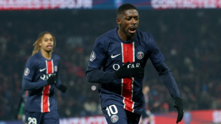 Dembele hits brace as PSG edge out Saint-Etienne