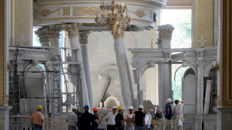 'Such pain': Odesa cathedral, demolished by Soviets, hit by Russia