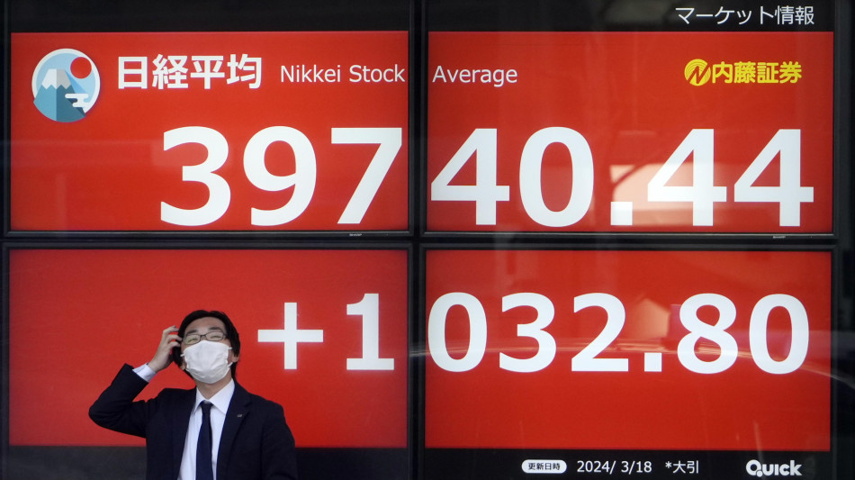 Borsa: Tokyo, apertura in rialzo (+1,27%)