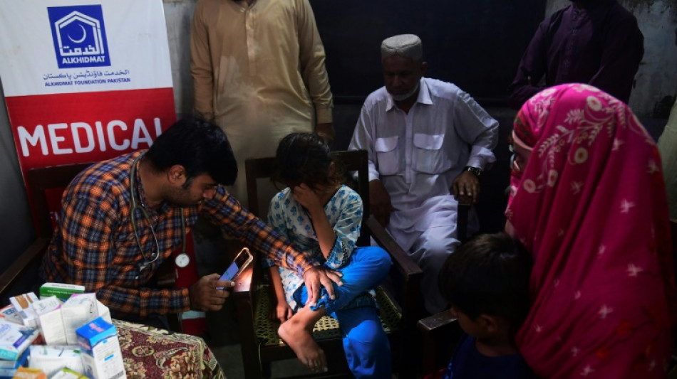 Pakistan: les maladies, l'autre menace pour les victimes des inondations