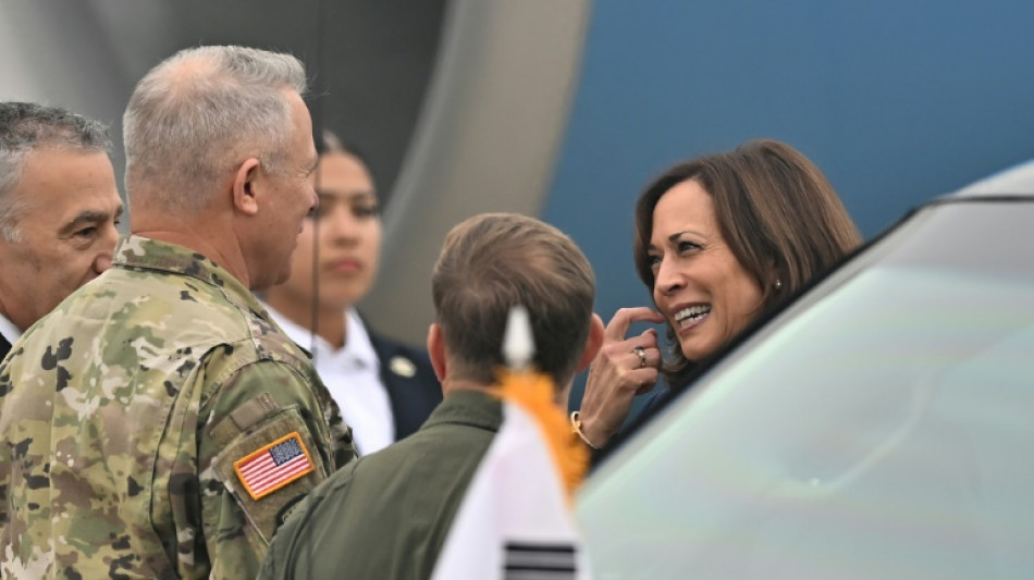 La vice-présidente américaine Kamala Harris arrive en Corée du Sud au lendemain de tirs de missiles du Nord