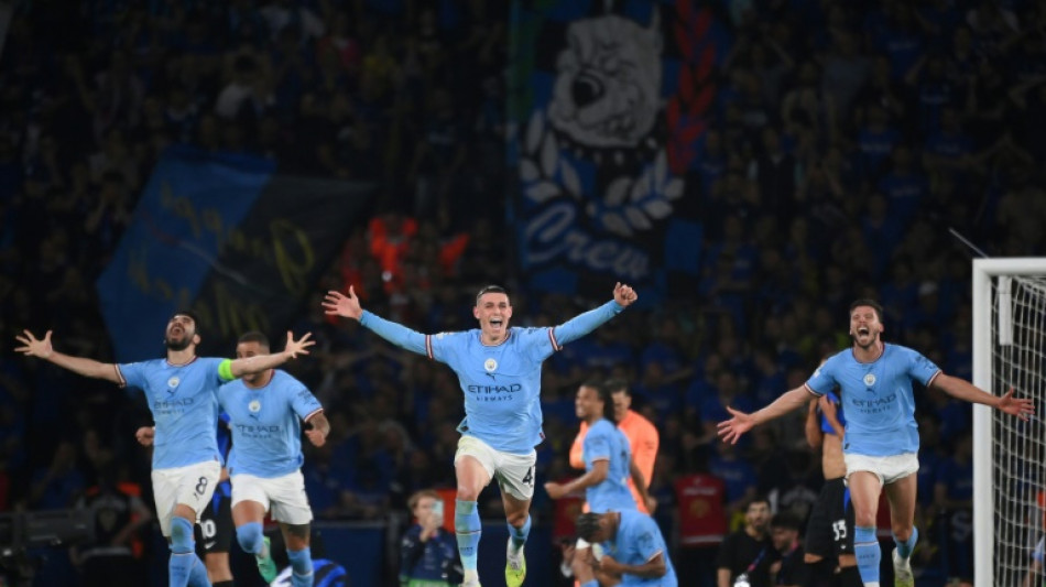 Foot: Manchester City remporte sa première Ligue des champions 